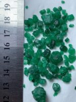 60.30ct Swat Emerald Rough Lot (11x10x9mm): Natural Uncut Crystals with Rich Green Color - Image 10