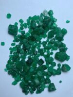 77.30ct Swat Emerald Rough Lot (7x7x6mm): Fine Natural Crystals for Faceting or Collection - Image 10