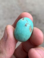 Impressive 25.75 ct Afghan Turquoise Cabochon – 24.30 × 16.92 × 10.27 mm - Image 3