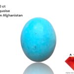 11.40-Carat Afghan Turquoise: A Petite Gem of Timeless Charm