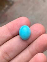 11.40-Carat Afghan Turquoise: A Petite Gem of Timeless Charm - Image 4