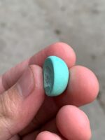 15.30ct Afghan Turquoise Cabochon: Petite Power with Natural Elegance - Image 6
