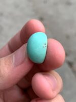 15.30ct Afghan Turquoise Cabochon: Petite Power with Natural Elegance - Image 9