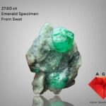 27.60-Carat Emerald Specimen from Swat: A Compact Gem of Natural Beauty (24.20 × 20.30 × 10.70 mm)