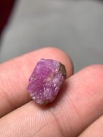 11.455ct Afghan Ruby Crystal – Rare Natural Red Gem (13.94 x 11.39 x 7.81mm) - Image 2