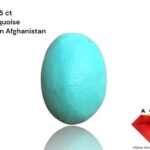 Striking Afghan Turquoise: 16.35 ct of Natural Splendor