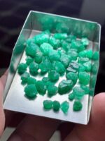 Swat Valley Emerald Rough Lot – 47.40 Carats of Natural Green Crystal - Image 4
