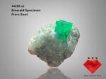 A Powerful 44.85-Carat Swat Emerald Specimen — Depth, Density & Natural Beauty