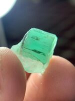 Swat Emerald Crystal - 12.68 Carat, Natural Green Gemstone - Image 3