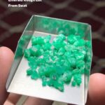 36.84 ct Swat Emerald Rough Lot – Nature’s Unpolished Green