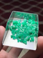36.84 ct Swat Emerald Rough Lot – Nature’s Unpolished Green - Image 10