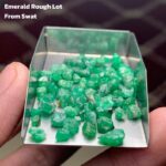 50 ct Emerald Rough Lot Swat – Authentic Crystals in Raw Form