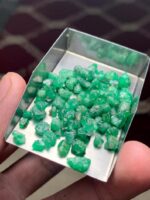 50 ct Emerald Rough Lot Swat – Authentic Crystals in Raw Form - Image 12