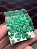 50 ct Emerald Rough Lot Swat – Authentic Crystals in Raw Form - Image 14