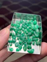 50 ct Emerald Rough Lot Swat – Authentic Crystals in Raw Form - Image 16