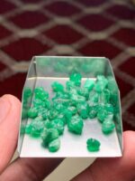 44.70 ct Emerald Rough Lot Swat – Natural Crystals with Broad Faces - Image 3