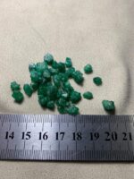 44.70 ct Emerald Rough Lot Swat – Natural Crystals with Broad Faces - Image 7