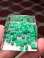 51.30 ct Emerald Rough Lot Swat – Natural Crystals with Elegant Form - Image 11