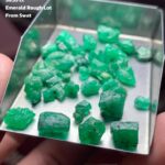 38.55 ct Swat Emerald Rough Lot — From Mountain to Collection