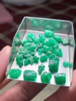 38.55 ct Swat Emerald Rough Lot — From Mountain to Collection - Image 8