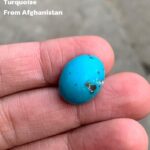 17.95ct Afghan Turquoise Cabochon: Compact Beauty with Vibrant Character