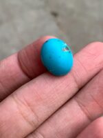 17.95ct Afghan Turquoise Cabochon: Compact Beauty with Vibrant Character - Image 2