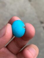 17.95ct Afghan Turquoise Cabochon: Compact Beauty with Vibrant Character - Image 12
