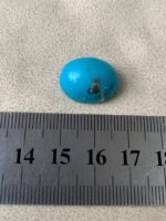 17.95ct Afghan Turquoise Cabochon: Compact Beauty with Vibrant Character - Image 8