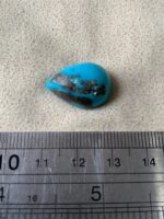 A 17.90-Carat Pear-Shaped Afghan Turquoise Cabochon — Elegance and Depth in One Gem - Image 8