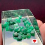 Rare and Beautiful: 34.14ct Emerald Lot from Swat Valley