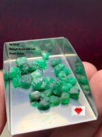 Rare and Beautiful: 34.14ct Emerald Lot from Swat Valley