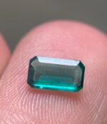 Unveiling the Beauty of a 0.30ct Green Hauyne: An Elegant Emerald Cut Gemstone - Image 2