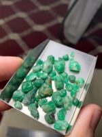 The Crown Jewel of Swat: 50.30ct Emerald Rough Lot - Image 11