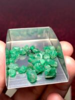 Swat Valley Emeralds: 36.65ct Lot of Natural Green Beauty - Image 6