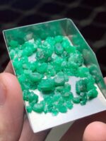 46.68 ct Swat Emerald Rough Lot – Formed by Nature, Ready for Vision - Image 9