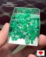 60.57 Carat Swat Emerald Rough Lot – Gemstone Overview