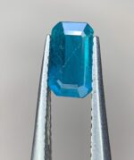 Exploring the Beauty of a 0.450ct Greenish-Blue Hauyne: Emerald Cut Masterpiece - Image 4