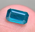 Exploring the Beauty of a 0.450ct Greenish-Blue Hauyne: Emerald Cut Masterpiece - Image 6