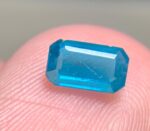 Exploring the Beauty of a 0.450ct Greenish-Blue Hauyne: Emerald Cut Masterpiece - Image 7