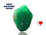 Majestic 16.570 ct Swat Emerald Crystal – A Rare Natural Treasure