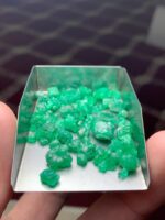Natural Swat Emerald Rough Lot – 43 Carats of Raw Green Character - Image 13
