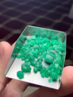 Natural Swat Emerald Rough Lot – 43 Carats of Raw Green Character - Image 5