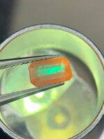 Exploring the Beauty of a 0.450ct Greenish-Blue Hauyne: Emerald Cut Masterpiece - Image 9