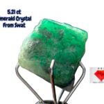 5.21ct Swat Emerald Crystal – Natural Green Gemstone