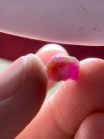 Bold Balanced: 5.70ct Afghan Ruby Crystal with Impressive Depth & Natural Beauty - Image 2