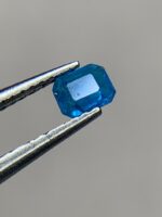 Emerald Cut Blue Hauyne Gemstone: 0.10ct Afghan Gem - Image 2