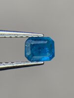 Emerald Cut Blue Hauyne Gemstone: 0.10ct Afghan Gem - Image 3