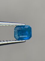 Emerald Cut Blue Hauyne Gemstone: 0.10ct Afghan Gem - Image 4