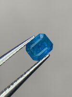 Emerald Cut Blue Hauyne Gemstone: 0.10ct Afghan Gem - Image 5