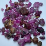 188.75ct Ruby Rough Lot – Natural Uncut Red Gemstones (14x11x8mm Avg.)